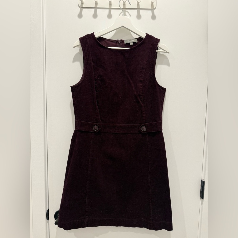 Oasis Women's Mini Dress in Deep Purple